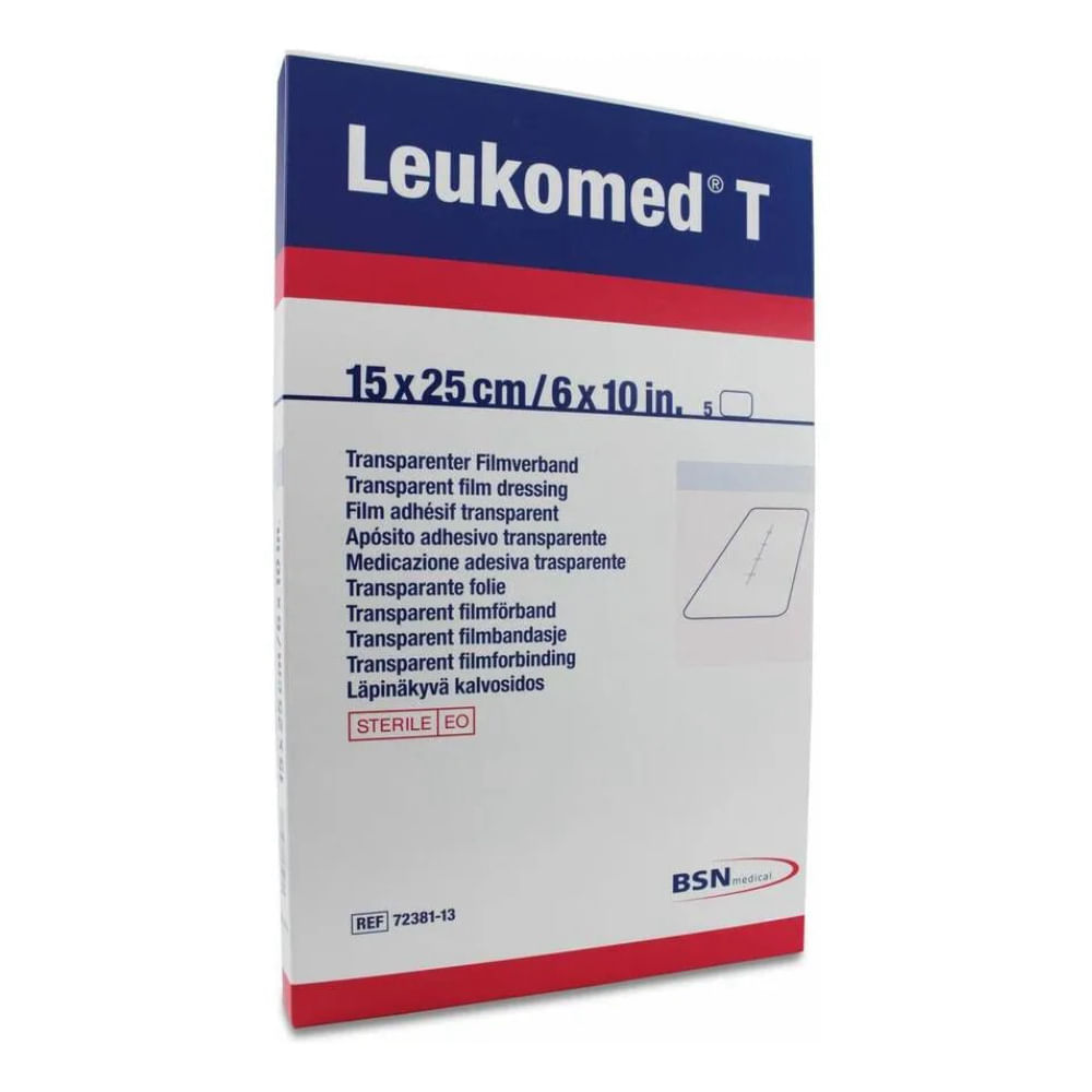 Leukomed  T Curativo Filme Transparente 15cm × 25 cm Bsn Unidade