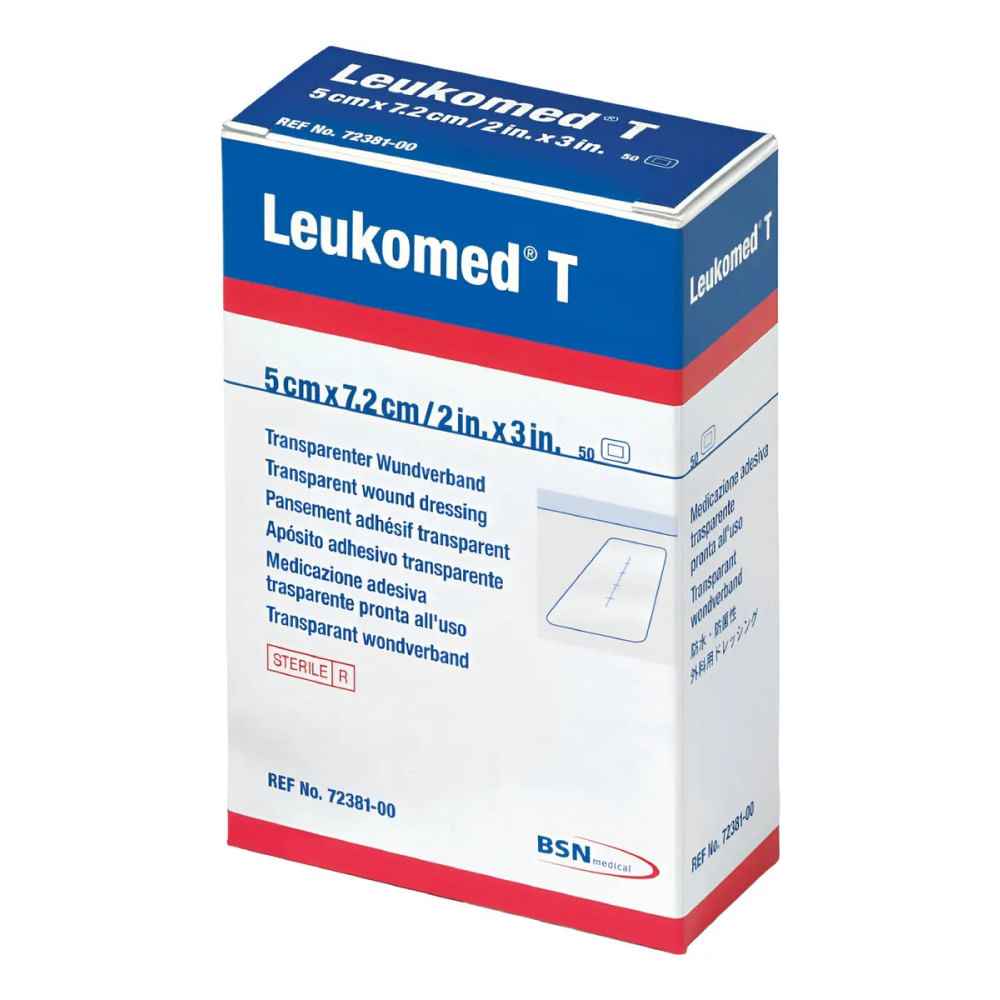 Leukomed t. Filme Transparente 5cm × 7,2 cm Bsn Unidade