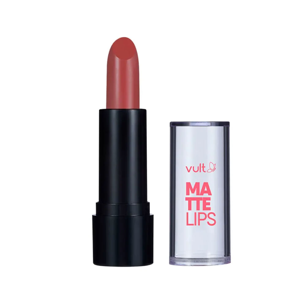 Batom Matte Vult Lips Rosa Paixão 3,8g