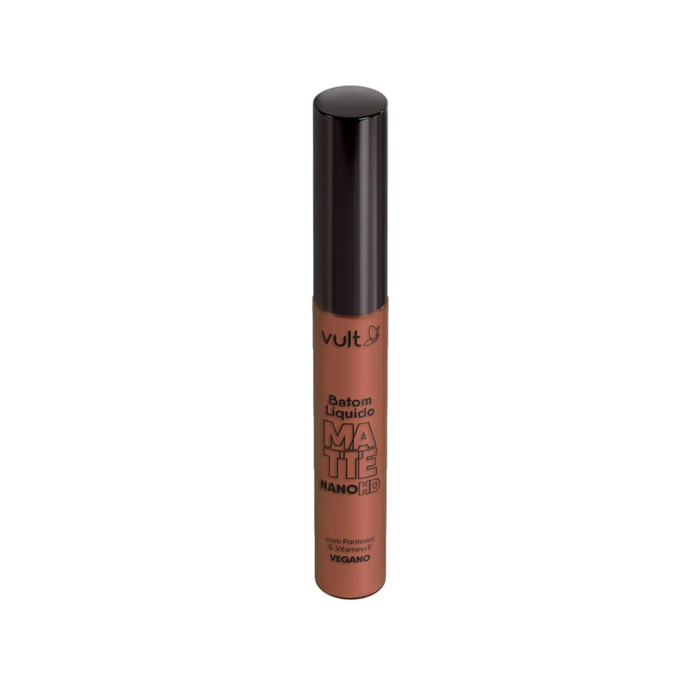 Batom Líquido Matte Vult Nano Hd Caramelo 5 Ml