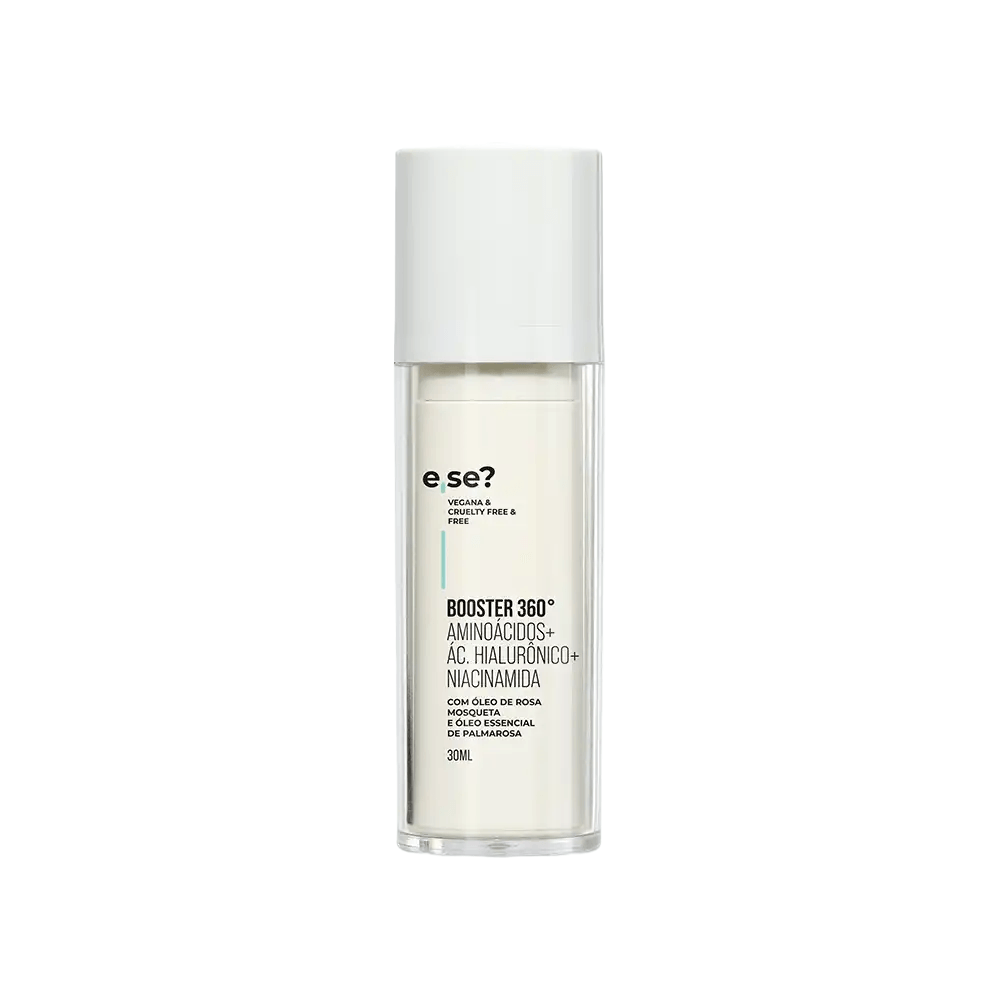Hidratante Facial Booster 360º Aminoácidos + Ácido Hialurônico + Niacinamida 30ml