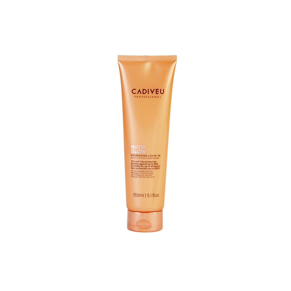 Kit Cadiveu Nutri Glow Shampoo 250ml + Máscara de Nutrição 200ml + Leave-in 150ml