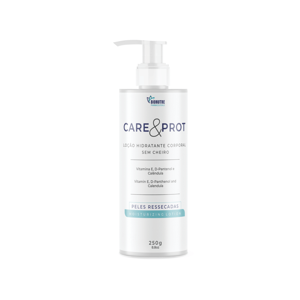 Loção Hidratante Corporal Sem Cheiro Care&prot 250g