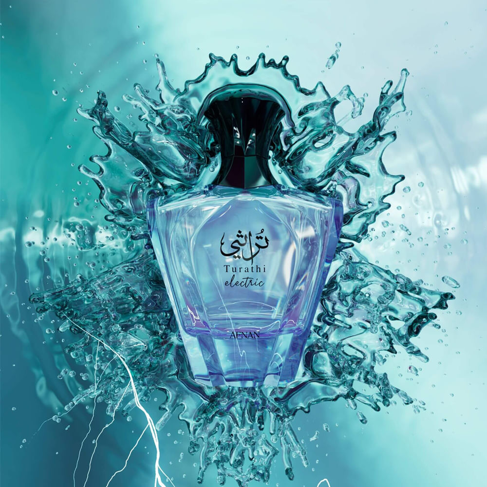 Perfume Unissex Árabe Afnan Turathi Eletric Eau de Parfum 90ml