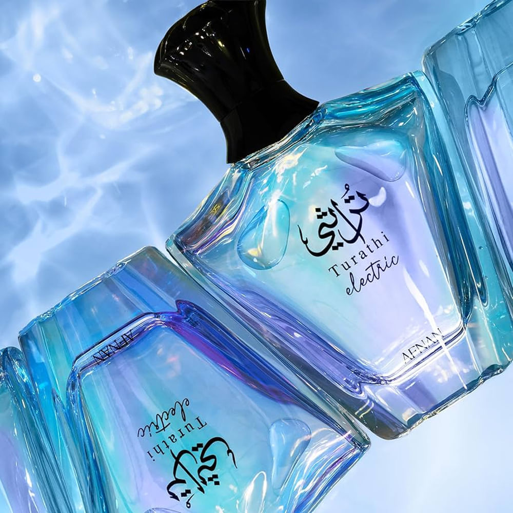Perfume Unissex Árabe Afnan Turathi Eletric Eau de Parfum 90ml