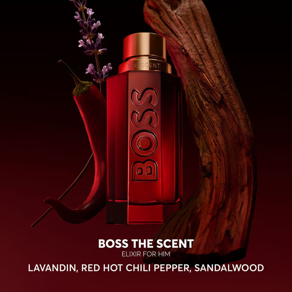 Perfume Masculino Hugo Boss The Scent Elixir Parfum Intense 50ml
