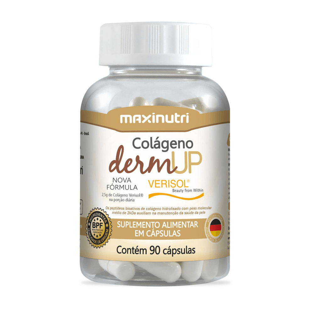Colágeno Verisol Dermup Maxinutri 90 Cápsulas