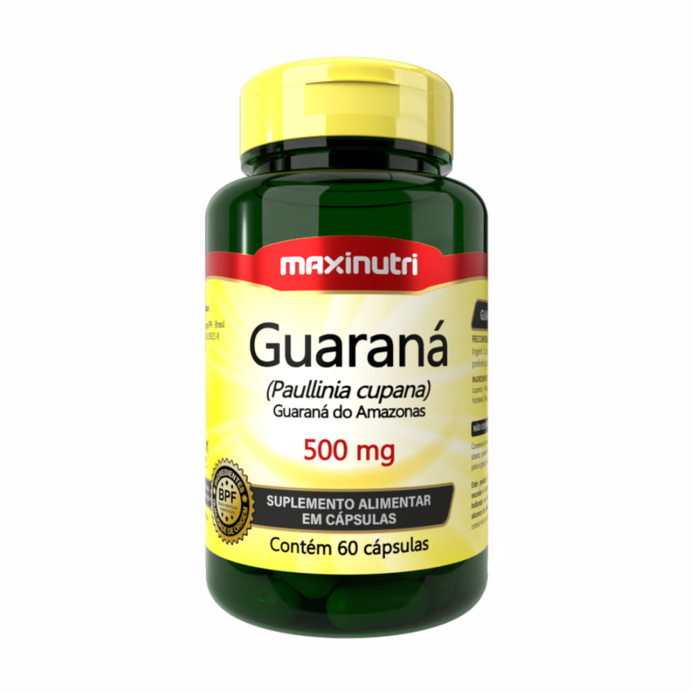 Guaraná Maxinutri 60 Cápsulas