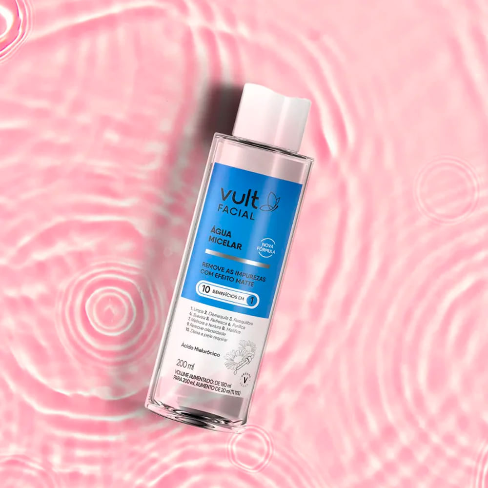 Água Micelar Vult 200ml