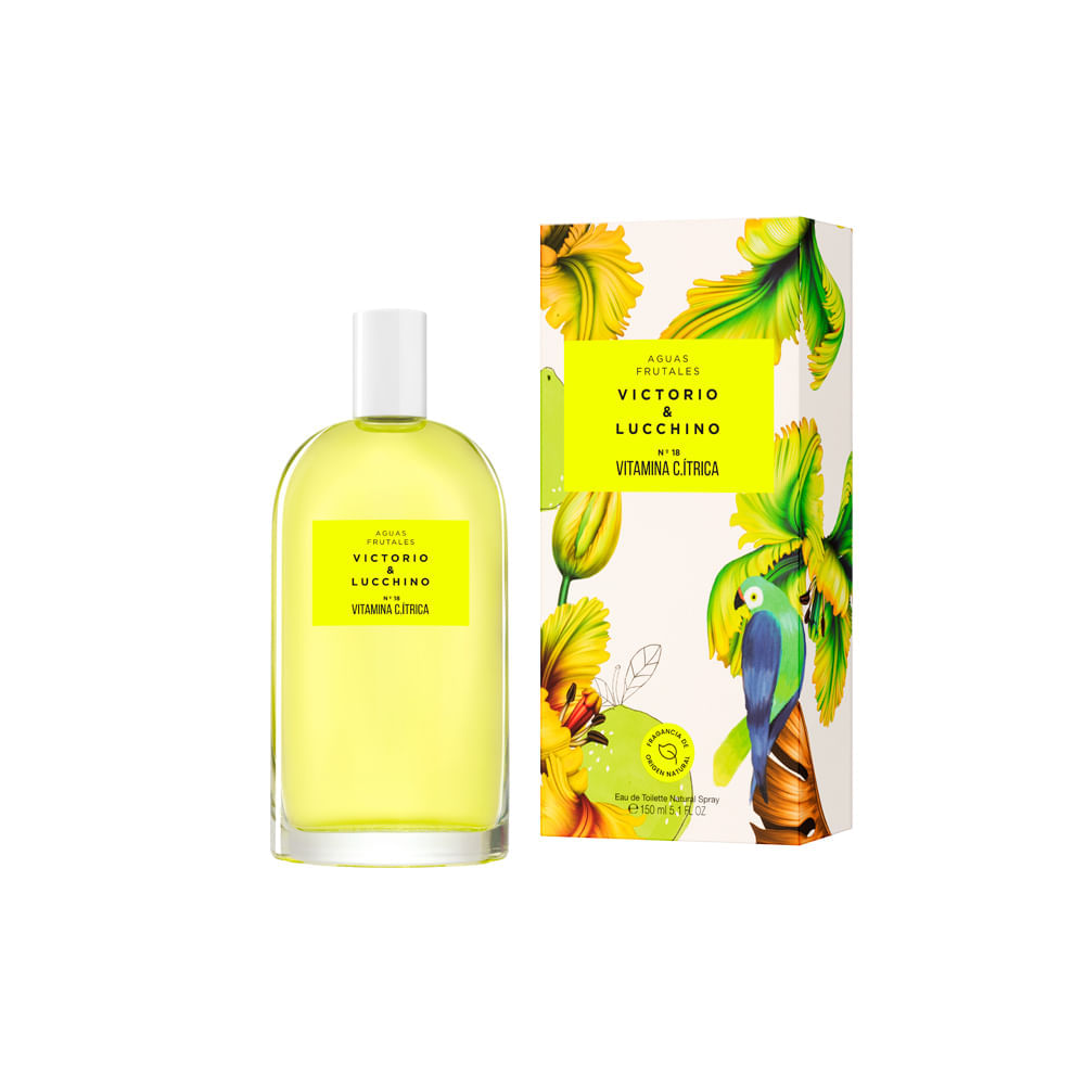 Perfume Feminino Victorio E Lucchino Águas Frutales Nº18 Vitamina Cítrica Eau de Toilette 150ml