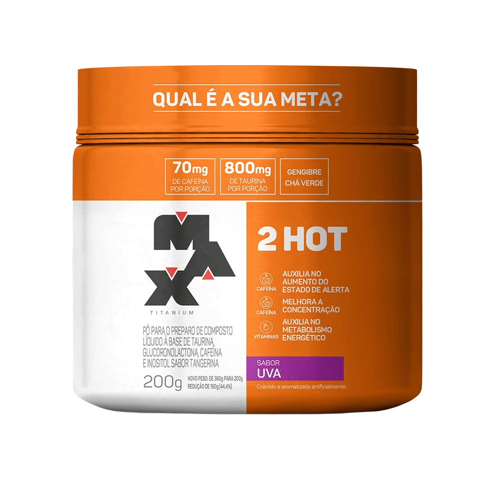 Suplemento Termogênico  2Hot Max Titanium 200g