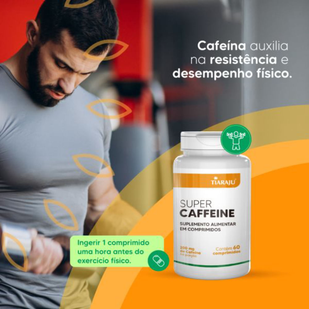 Super Caffeine Tiaraju 60 Cápsulas