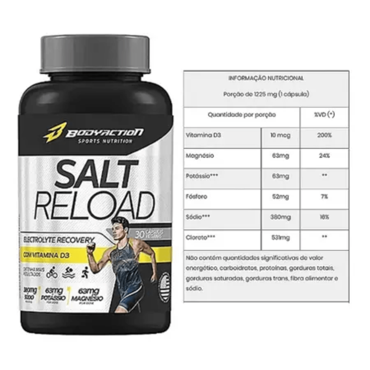 Salt Reload Bodyaction 30 Cápsulas