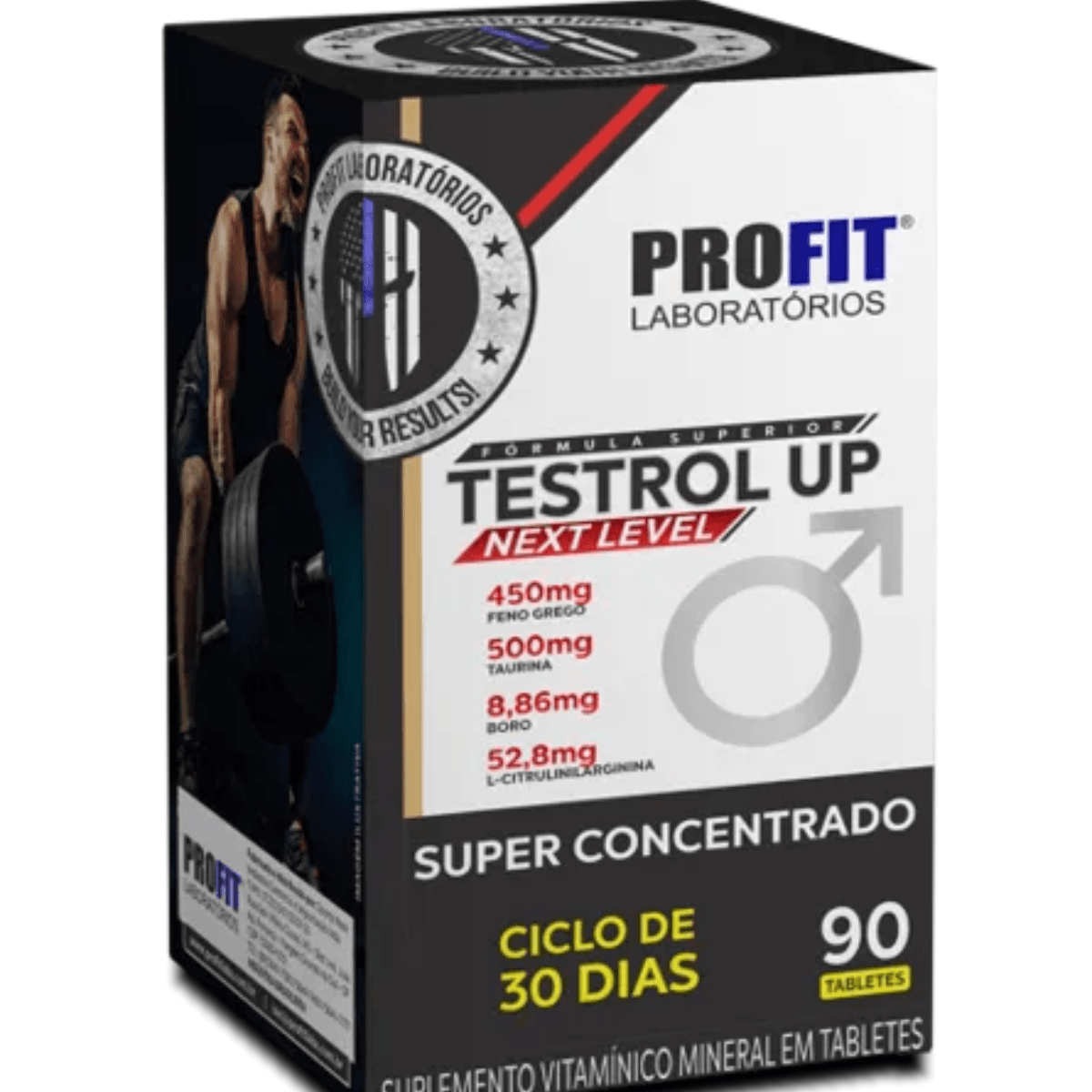 Testrol Up 100% Natural 90 Tabletes Profit
