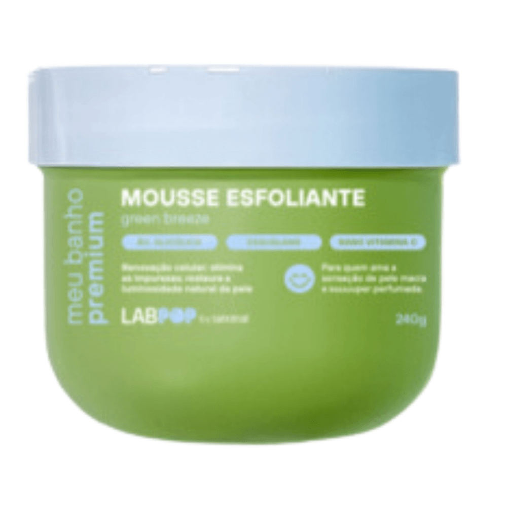 Mousse Esfoliante Meu Banho Premium Green Breeze Labotrat