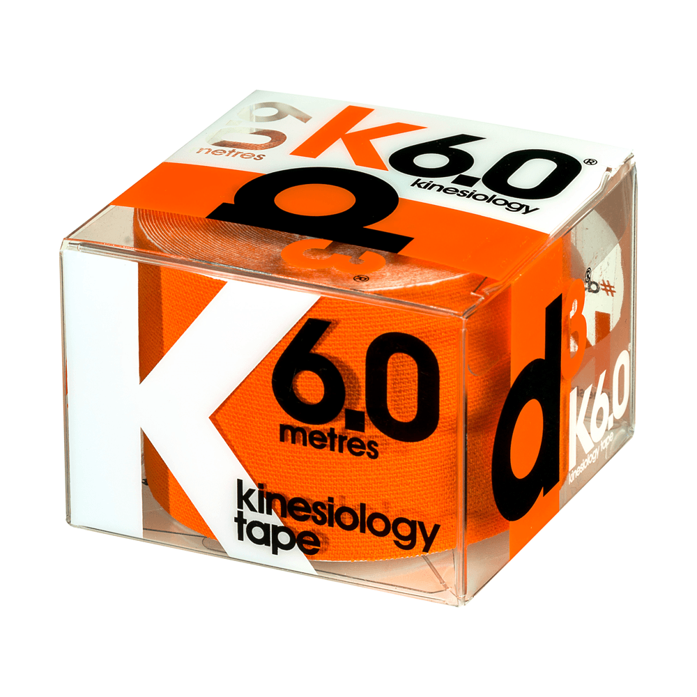 Bandagem Elastica Adesiva Kinesio D3 Tape Laranja