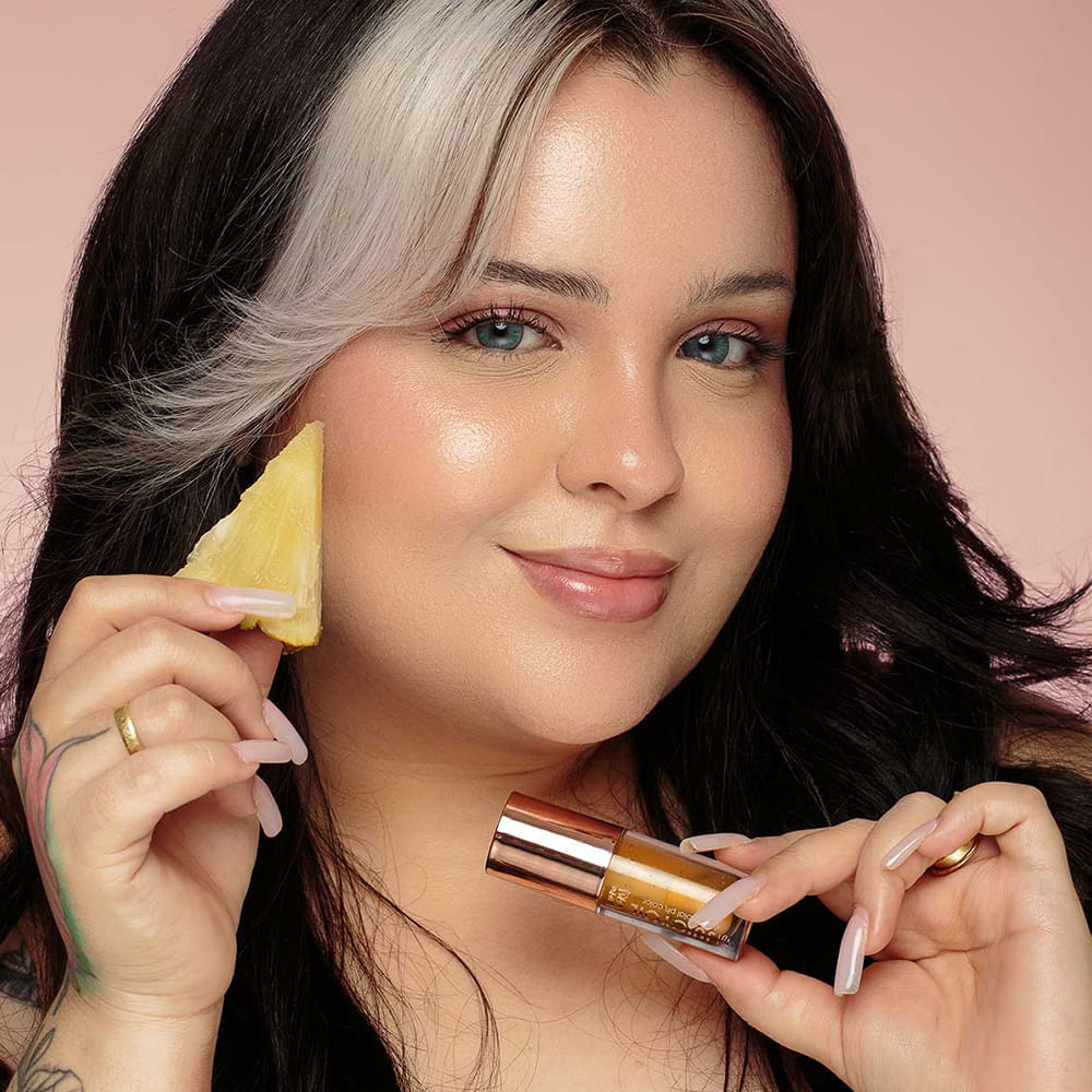 Óleo Labial Cintilante BT Juicyoil Pineapple Bruna Tavares 5,3ml