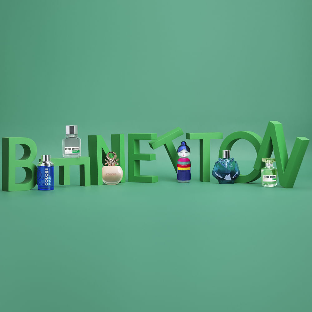 Kit Benetton United Colors Coffret Perfume Sisterland Blue Neroli Eau de Toilette Feminino 80 ml + Creme Corporal 75 ml