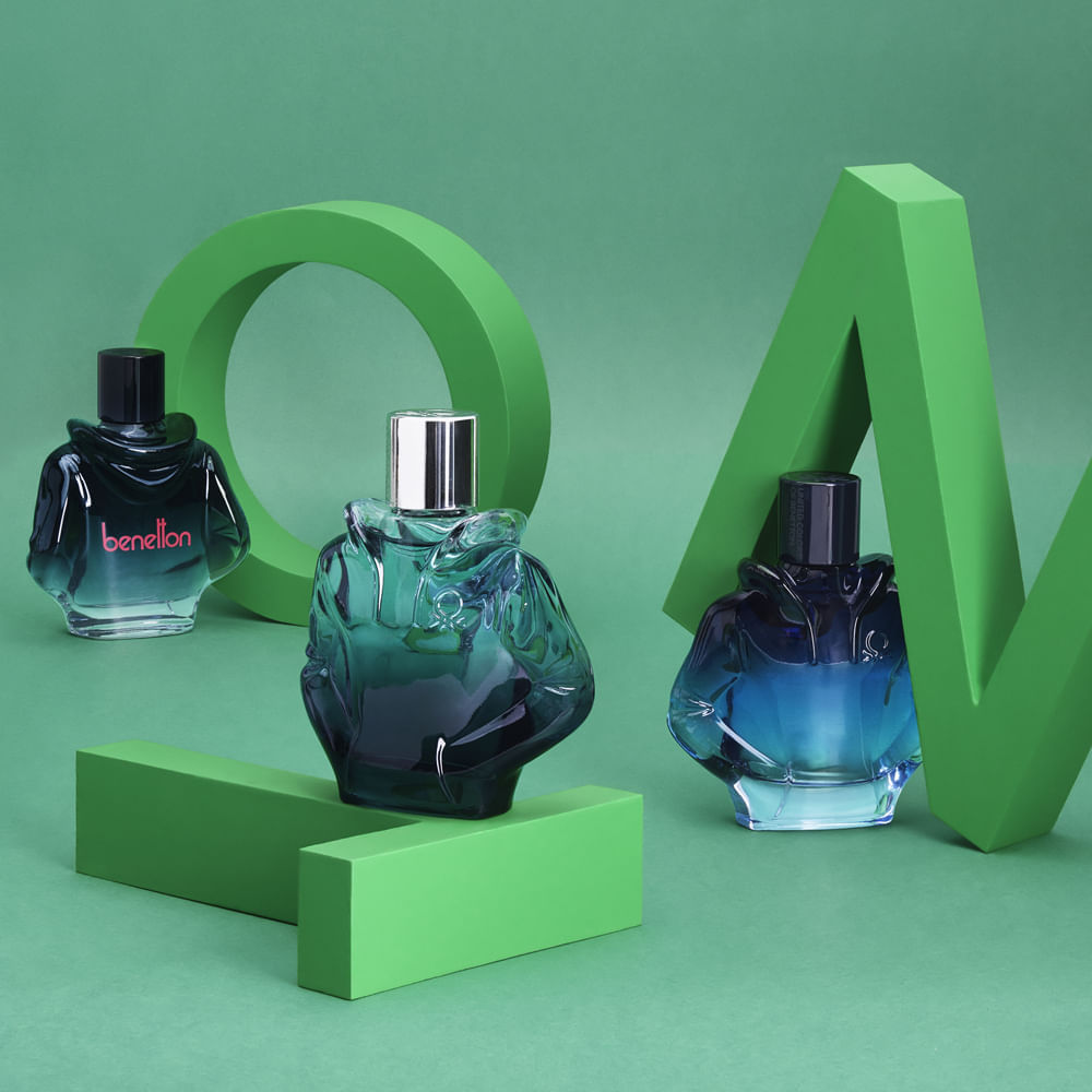 Kit Benetton United Colors Coffret Perfume Sisterland Blue Neroli Eau de Toilette Feminino 80 ml + Creme Corporal 75 ml