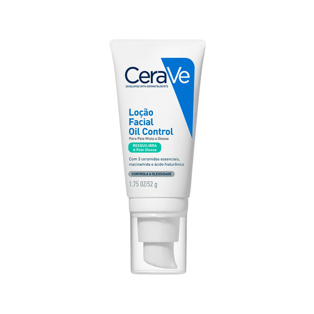 Loção Facial Hidratante Com Controle De Oleosidade Cerave 52g