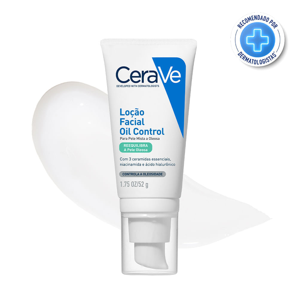 Loção Facial Hidratante com Controle de Oleosidade CeraVe 52g