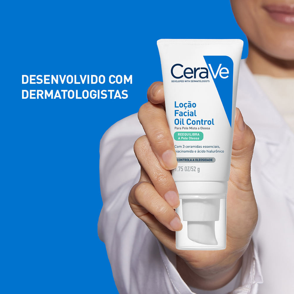 Loção Facial Hidratante com Controle de Oleosidade CeraVe 52g