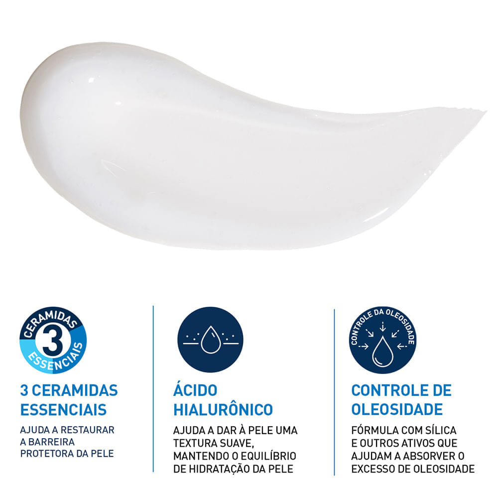 Loção Facial Hidratante com Controle de Oleosidade CeraVe 52g