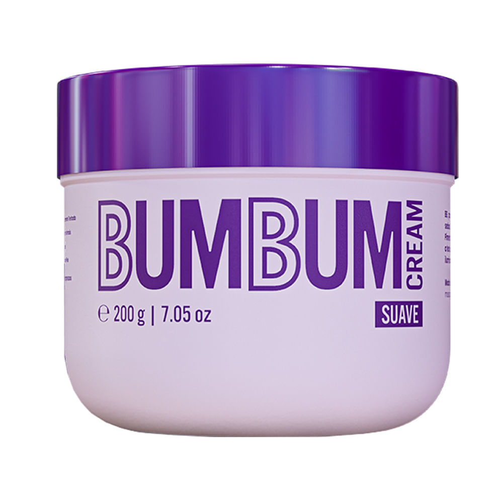 Creme Bumbum Cream Beleza Brasileira Suave 200g