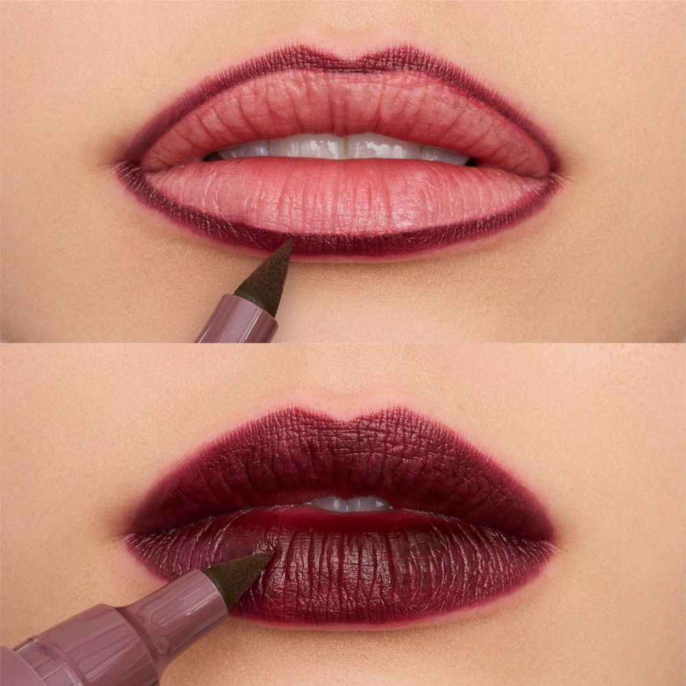 Lápis labial ponta de feltro STAIN! TATTOO essence 03 Make A Mauve 2,5 ml