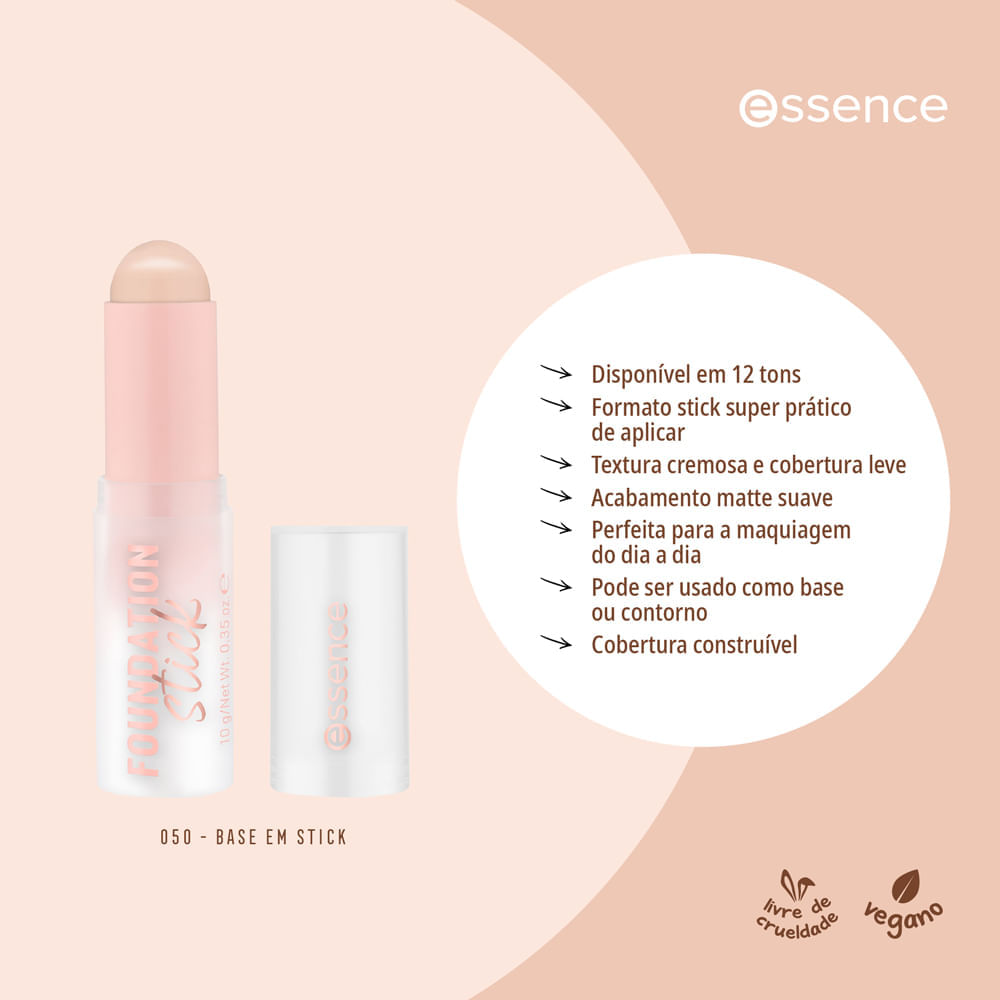 Base em stick essence 50 10 g
