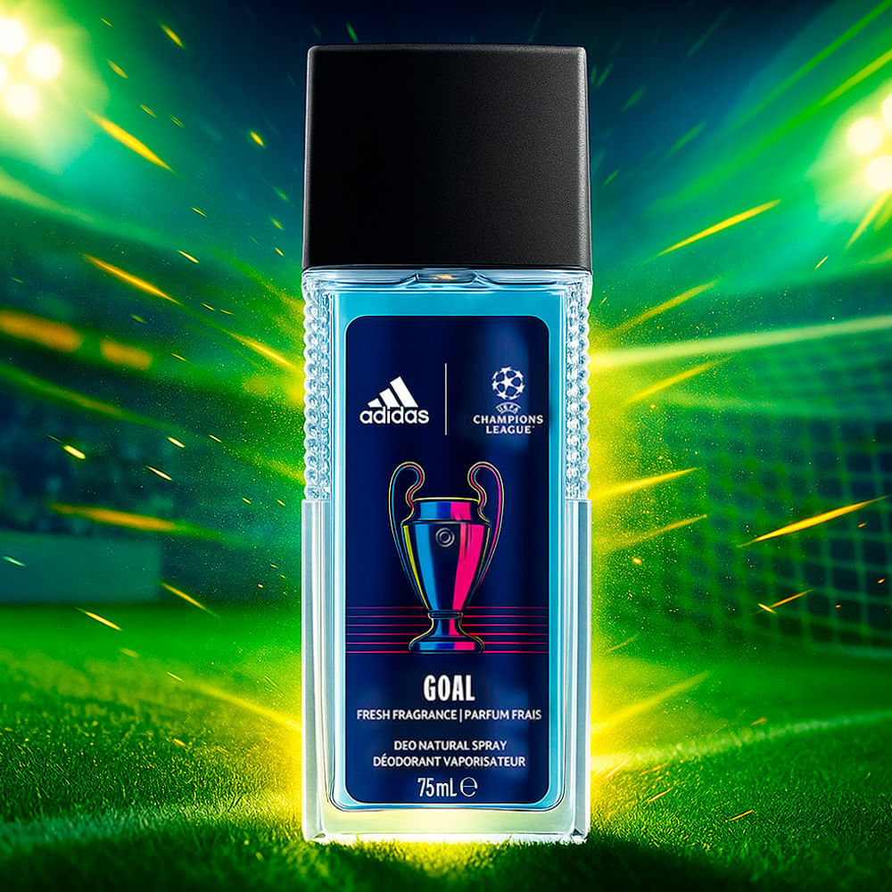 Desodorante Masculino Adidas UEFA 11 Goal Deodorant Natural Spray 75ml