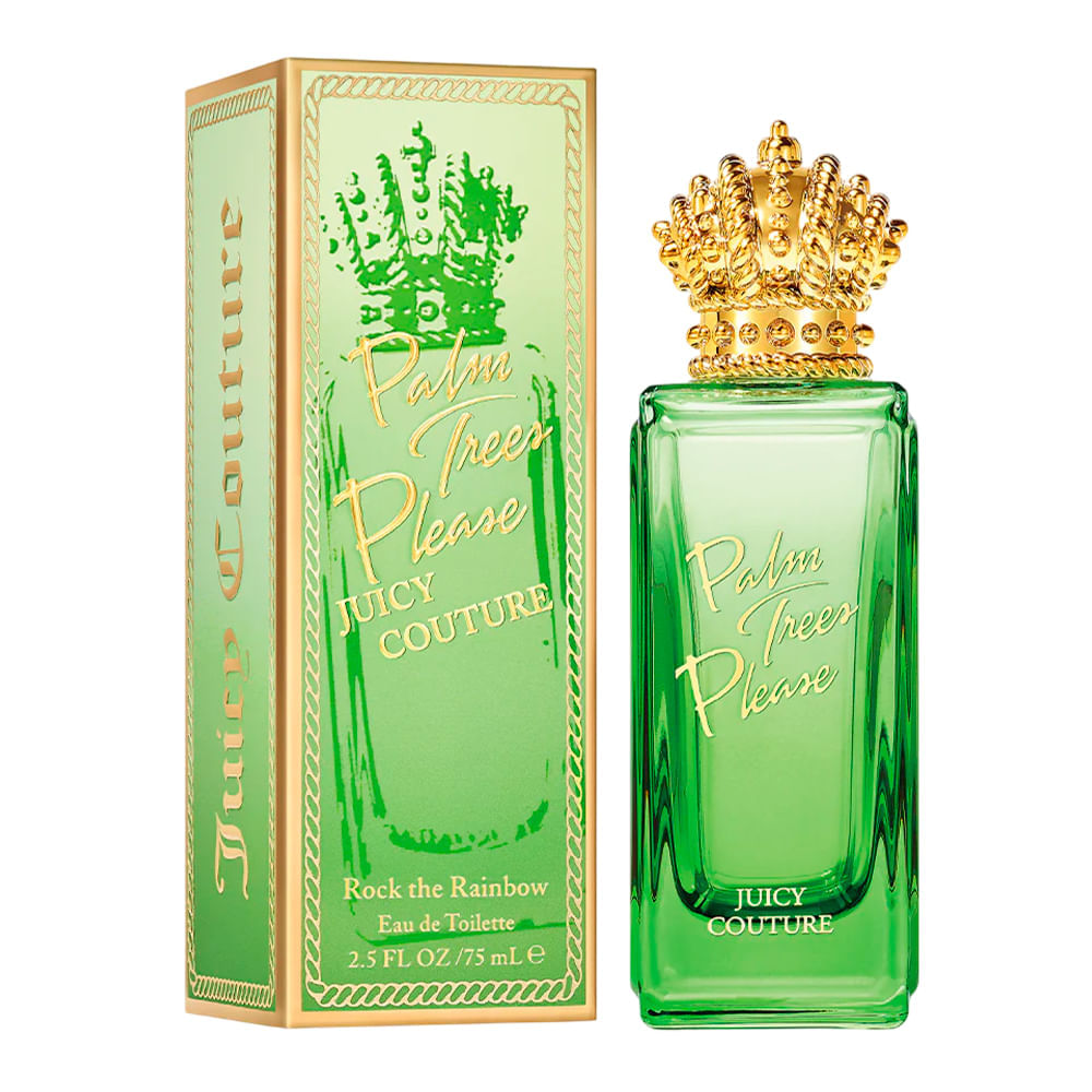 Perfume Feminino Juicy Couture Rock The Rainbow Palm Trees Please EDT 75ml