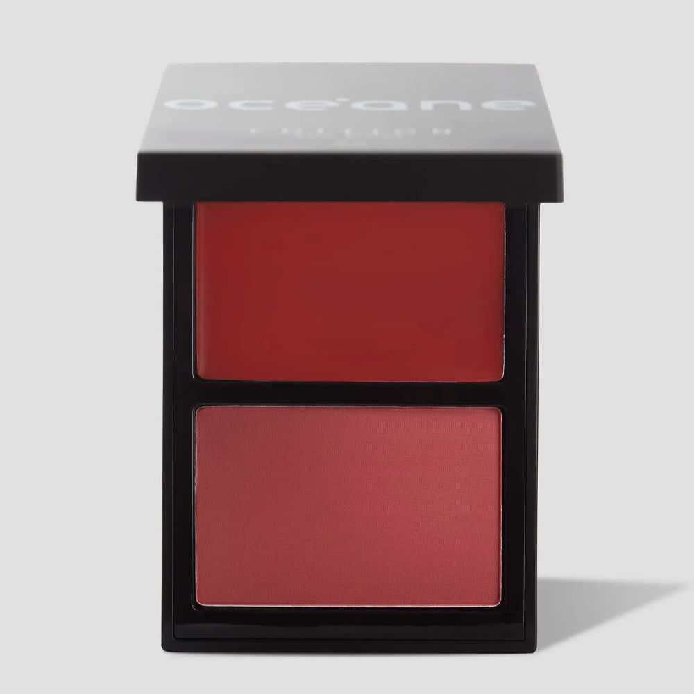Blush Cremoso e em Pó Océane Duo Blush Edition Chilly 10,2g
