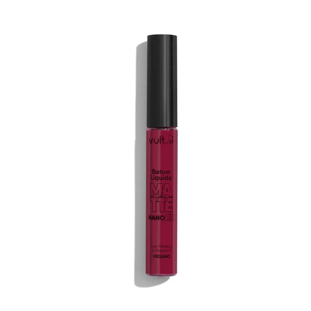 Batom Líquido Matte Vult Nano HD Malva 5ml