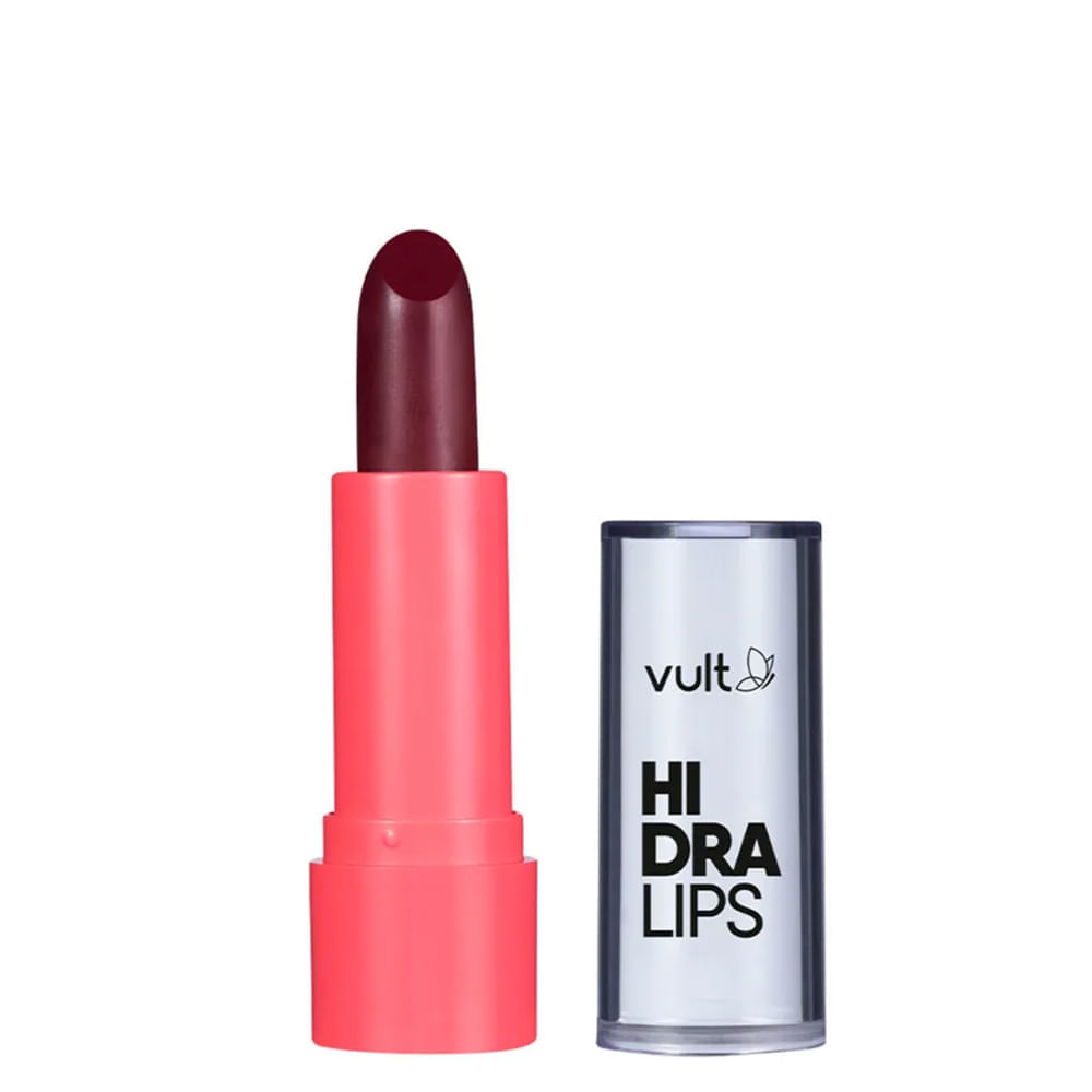 Batom Cremoso Vult Intenso Hidra Lips Vinho 3,6g