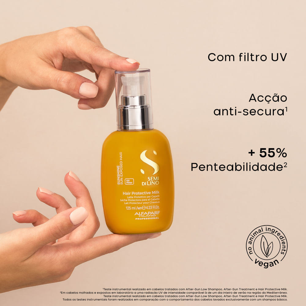 Leave-in Professional Semi di Lino Sunshine Protective Milk Alfaparf Milano 125ml