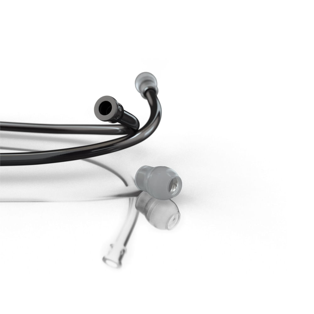 Estetoscópio MDF 797 Classic Cardiology Duplo Perla Noire & White