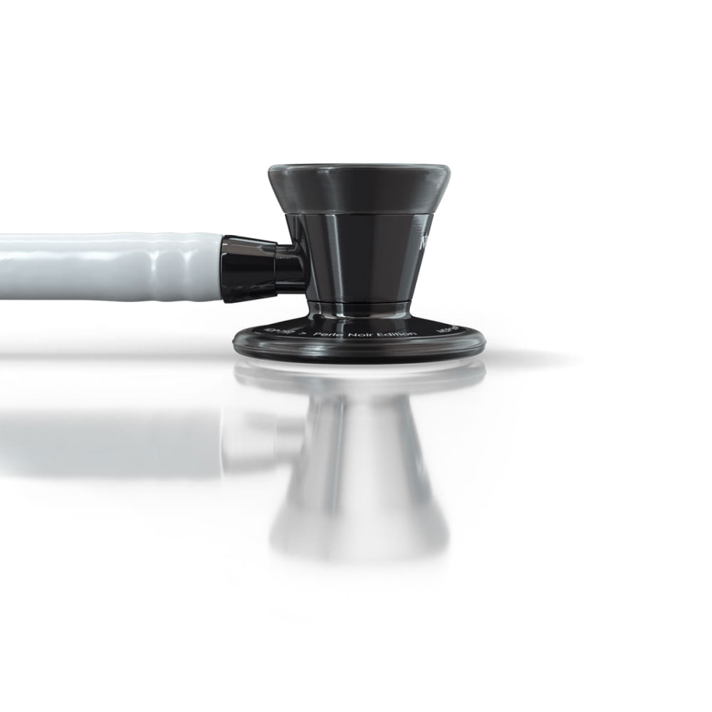 Estetoscópio MDF 797 Classic Cardiology Duplo Perla Noire & White
