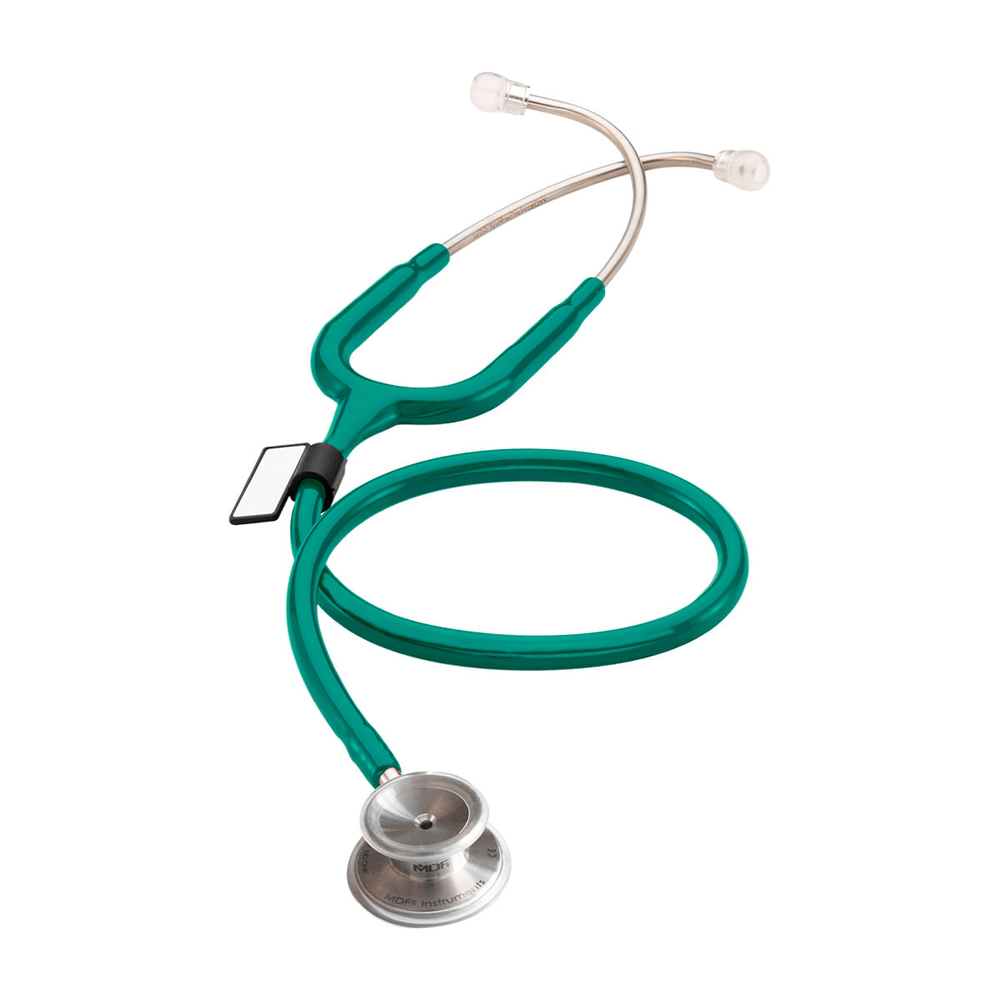 Estetoscópio Americano Mdf 777 Aço Inox Duplo Md One Black
