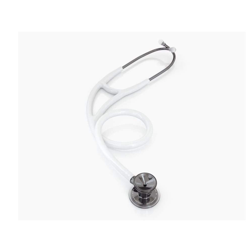 Estetoscópio MDF 797 Classic Cardiology Duplo Perla Noire & White