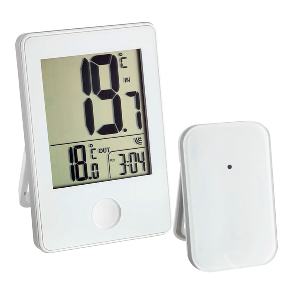 Termômetro Ambiente Digital Pop Wireless White Incoterm