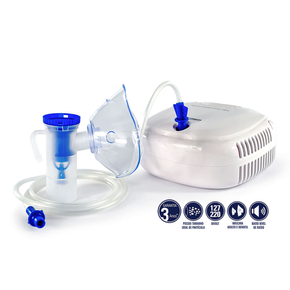 Nebulizador/inalador Compressor Nb090 Incoterm