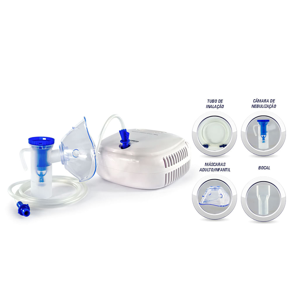 Nebulizador/inalador Compressor Nb090 Incoterm