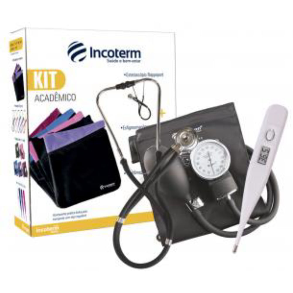 KIT ACADEMICO KA100 INCOTERM PRETO