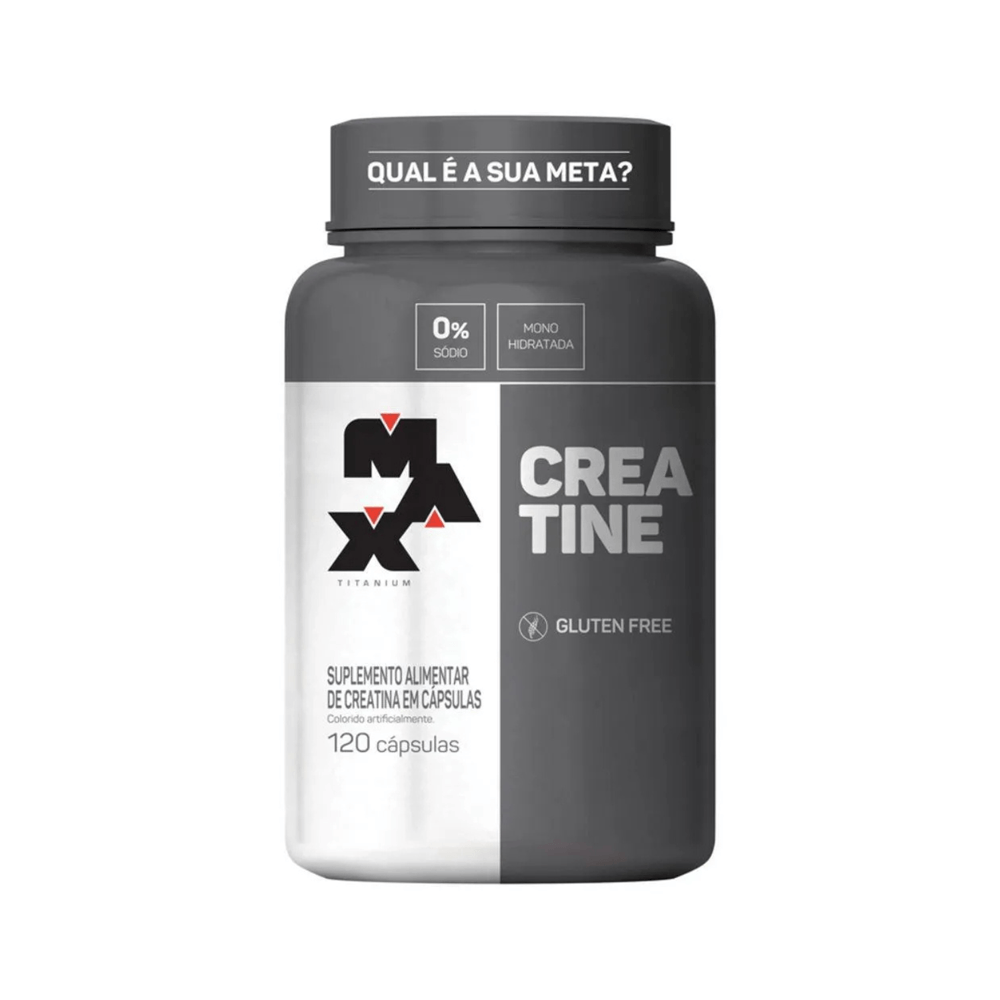 Creatina Max Titanium 120 Cápsulas