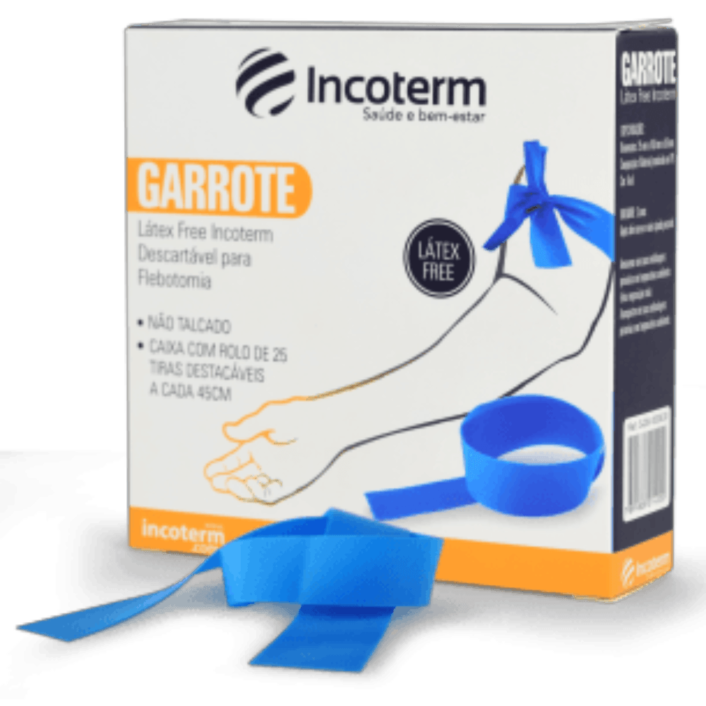 GARROTE LATEX FREE DESCARTAVEL INCOTERM