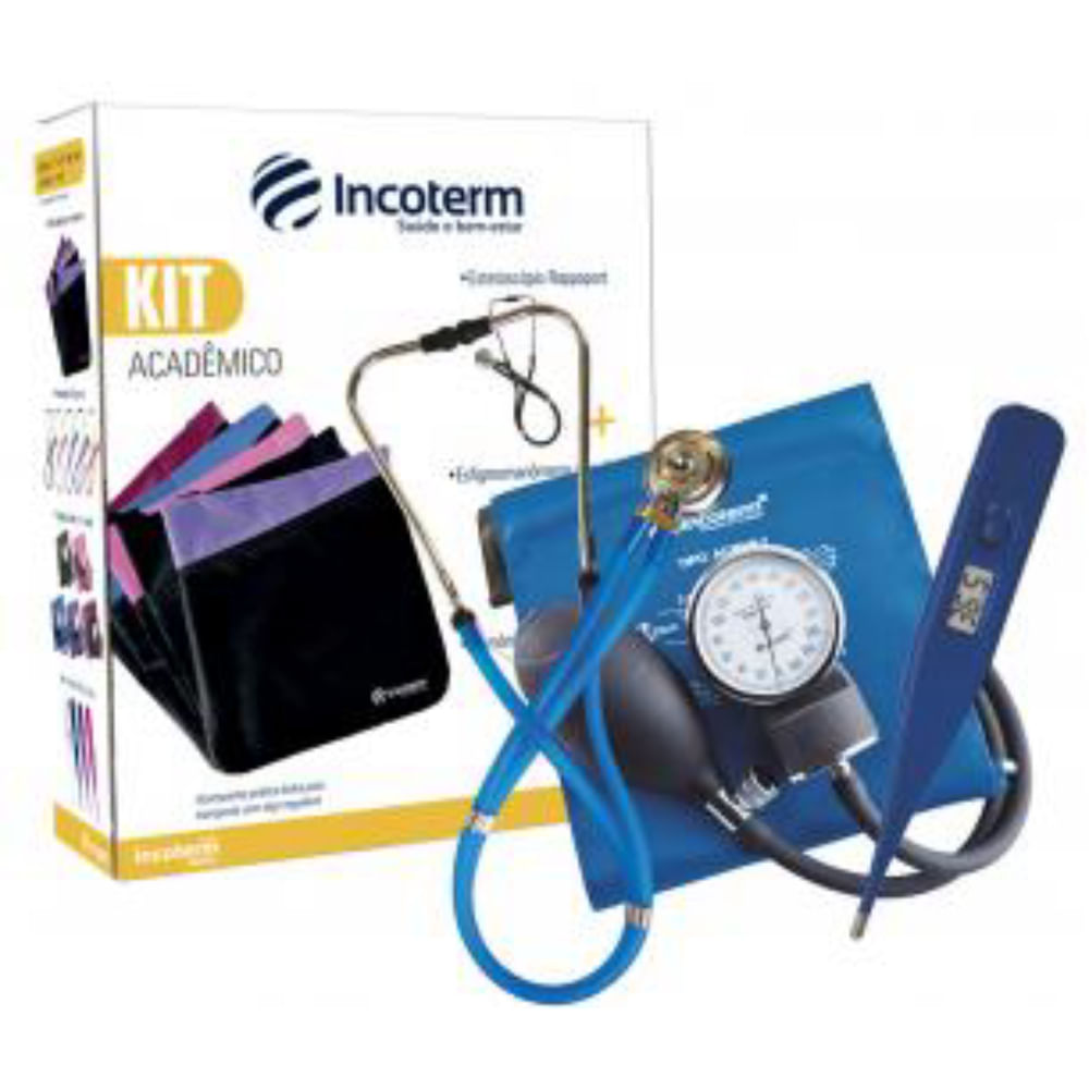 Kit Academico Ka100 Azul Incoterm