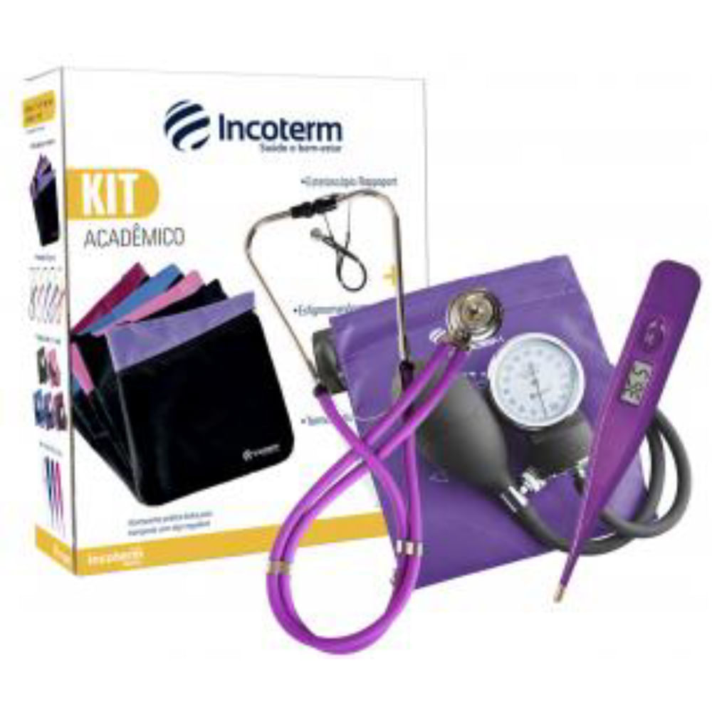KIT ACADÊMICO KA100 INCOTERM LILÁS