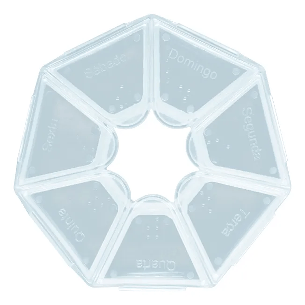 Porta Comprimidos Translucido Incoterm