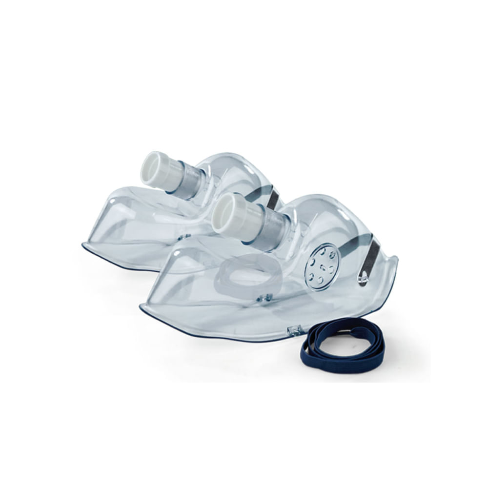 Kit Máscaras Adulto E Infantil Para Nebulizador Nb500 E Nb1000 Incoterm